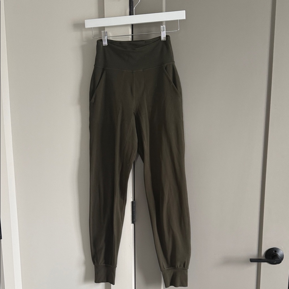 Lululemon Olive Green Jogger Pants size 2